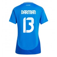 Italien Matteo Darmian #13 Hemmatröja Kvinnor EM 2024 Korta ärmar